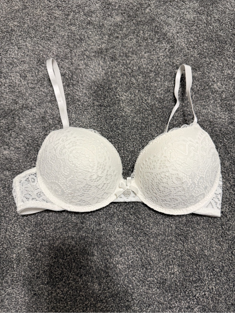 White Lace Push-Up Bra - Women Intimates & Sleepwear